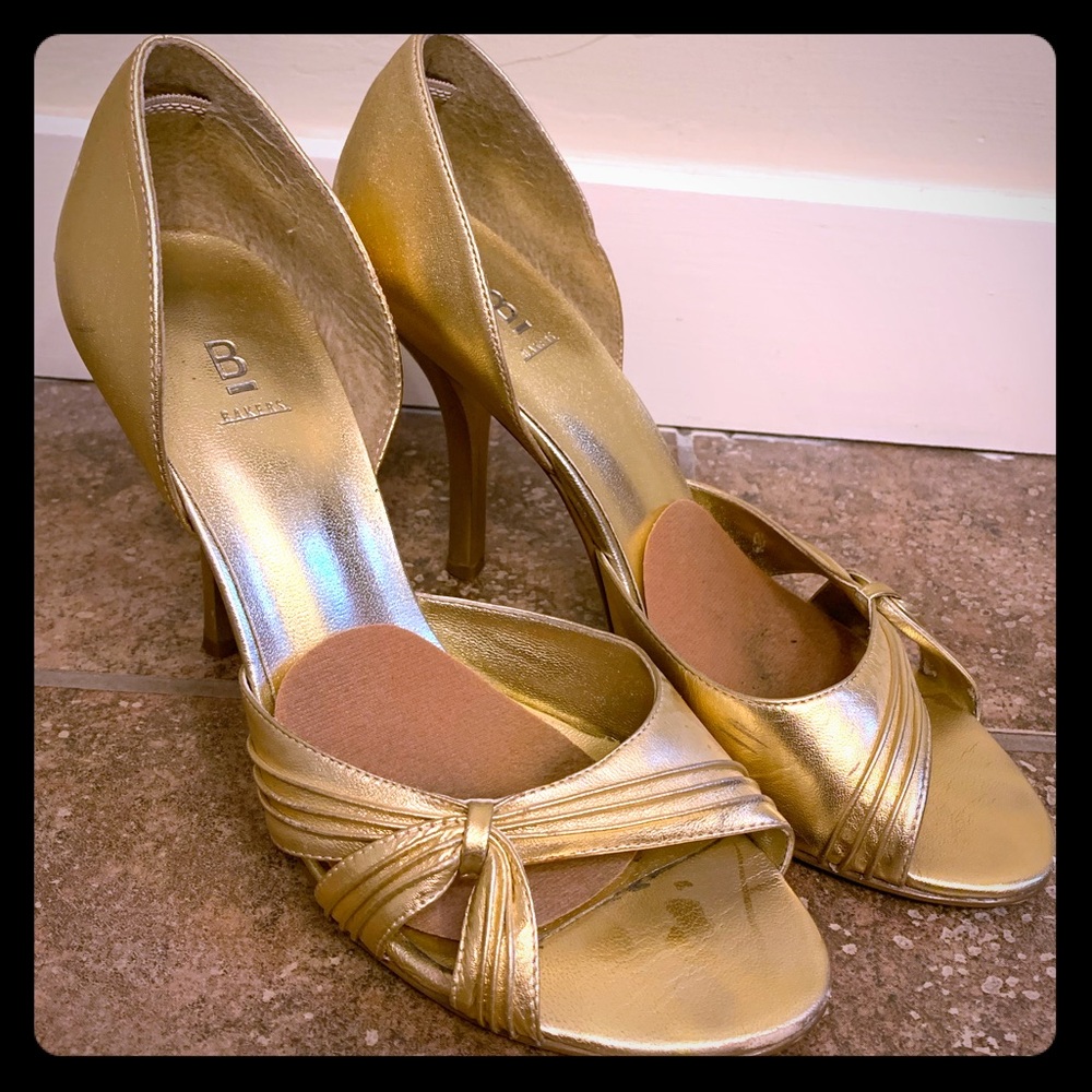 Baker’s gold heels